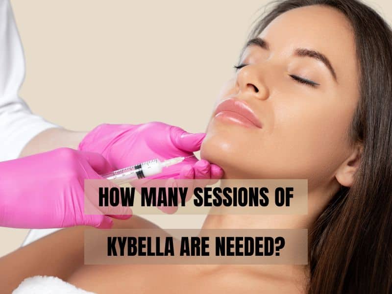 How many sessions of Kybella are needed